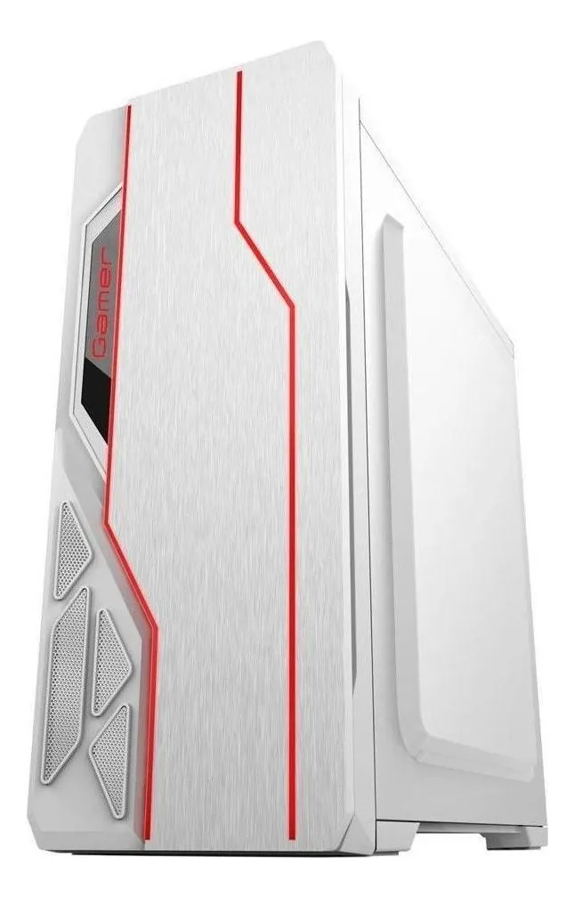 GABINETE GAMER BLUECASE BRANCO BG-009