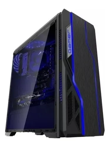 GABINETE GAMER BLUECASE PRETO BG-009 - Imagem 4