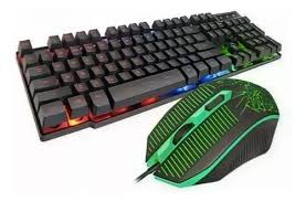 Kit teclado e mouse gamer led rgb usb Leon Tec-680 - Imagem 5