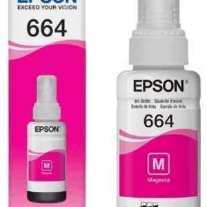 REFIL DE TINTA EPSON 664 MAGENTA T664320 ORIGINAL