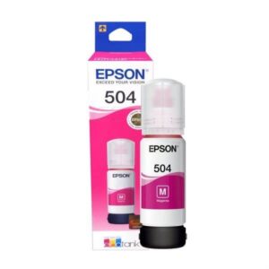 REFIL DE TINTA EPSON 504 MAGENTA T504320 ORIGINAL