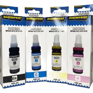 Kit  c/ 4 Refil Tinta 664 Master Print L355 L395 L495