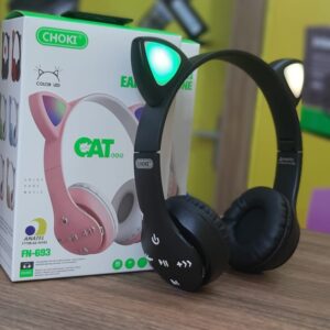 Fone De Ouvido Bluetooth orelha Gato