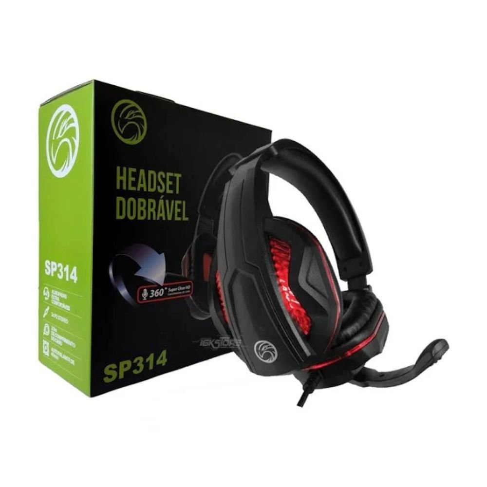Fone Gamer Headset, Brazil Pc - Bpc-sp314 - Imagem 4