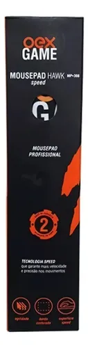 Mousepad Gamer Oex Big Shot Mp303 Preto - Imagem 5