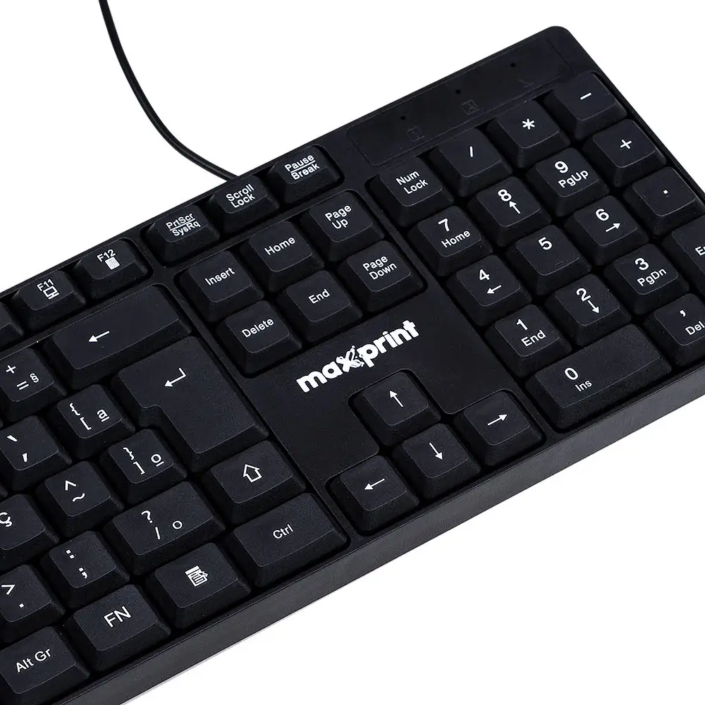 TECLADO UNIVERSITARIO COM FIO MAXPRINT - Imagem 4