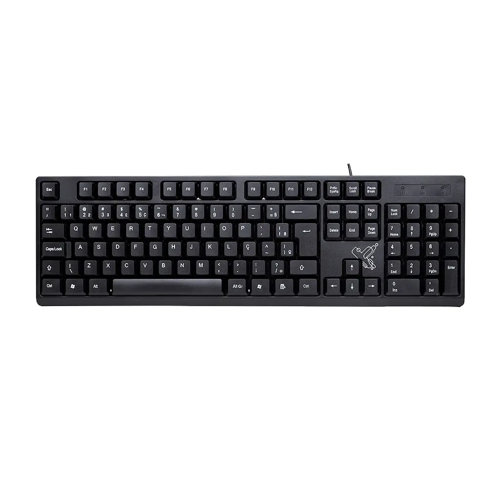 TECLADO UNIVERSITARIO COM FIO MAXPRINT - Imagem 6