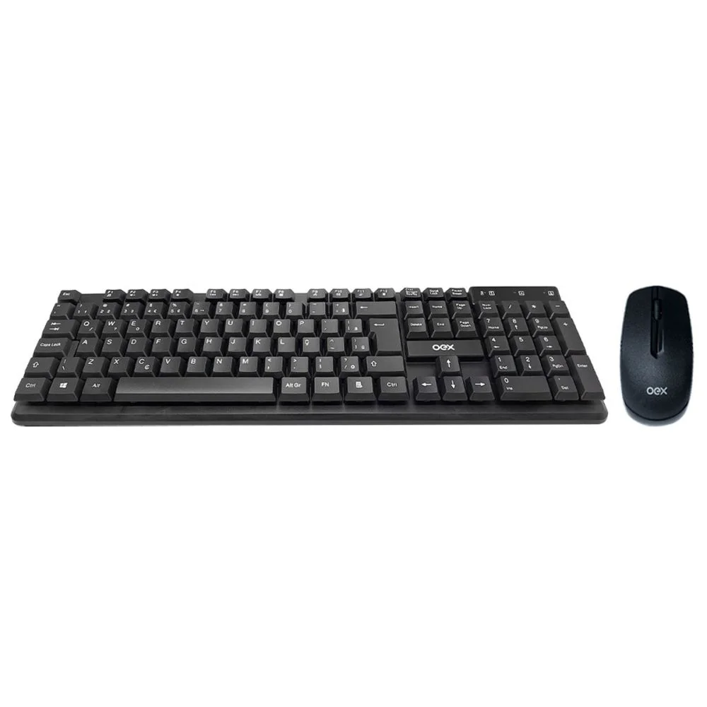 COMBO WORK TECLADO E MOUSE WIRELES OEX TM.408 - Imagem 3