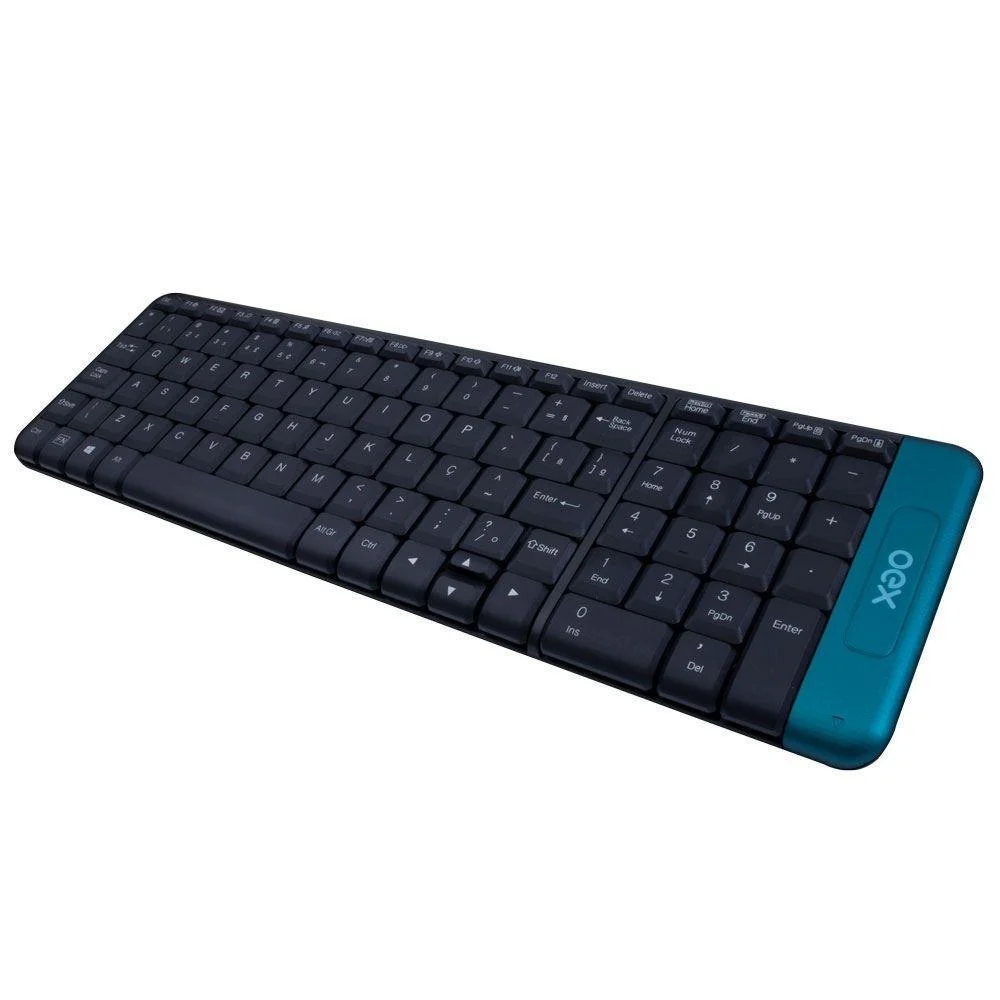 Combo Wireless Blend TM-404 Preto/verde Oex