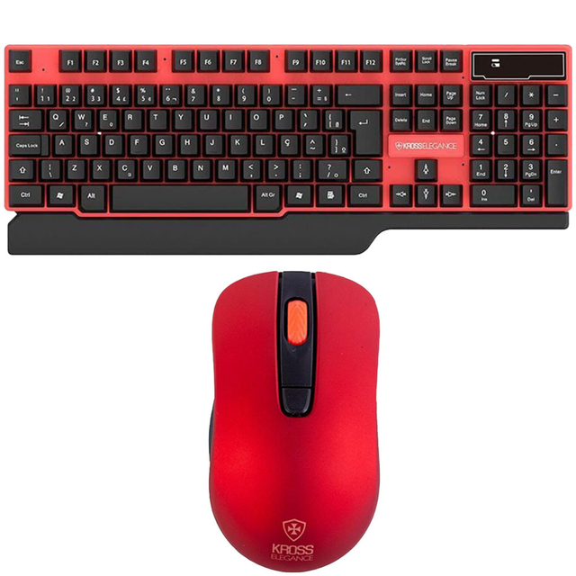 COMBO TECLADO E MOUSE KROSS ELEGANCE WIRELLES