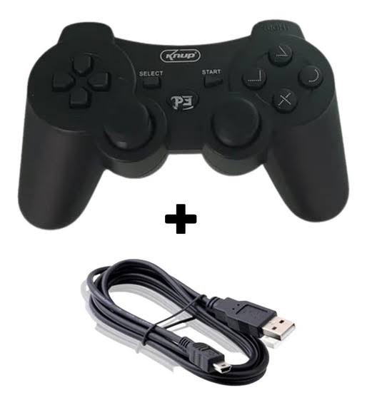 Controle para ps3/PC knup s/fio