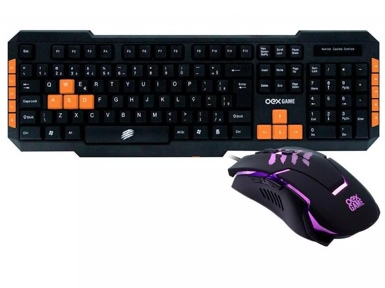 COMBO TECLADO E MOUSE GAMER OEX C/FIO BRAVE TM.303 - Imagem 23