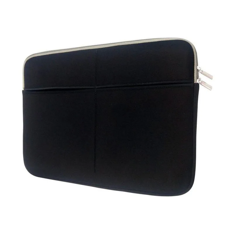 Capa Notebook Neoprene Bolso Externo Oex Sl102 Preta - Imagem 4