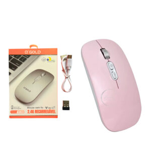 Mouse Sem Fio Recarregável Ms04b - Agold