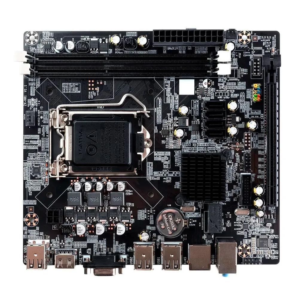 PLACA MÂE 1155 GOLDENTEC H61DDR3 M2 - Imagem 3