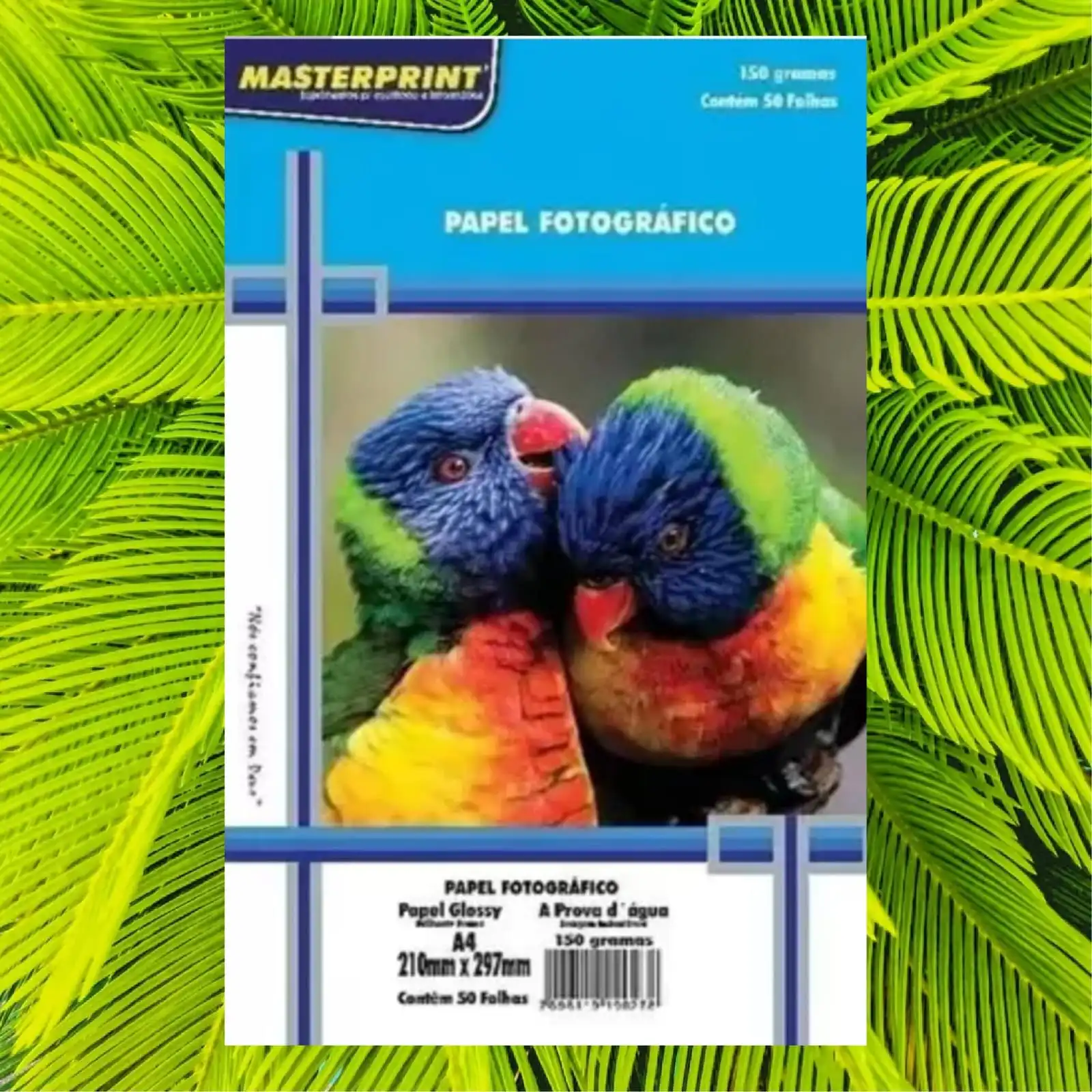 Papel Fotográfico Masterprint 150g A4 - 50fls
