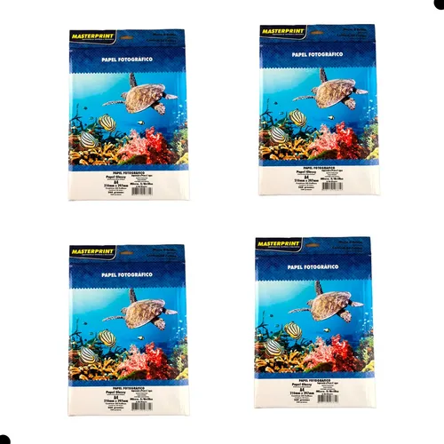 PAPELFOTOGRAFICO A4 MICRO S/Brilho 260g com 20 Folhas- masterprint - Imagem 3