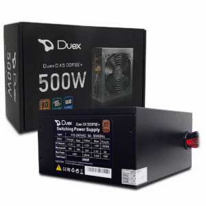 FONTE REAL DUEX 500W 80 PLUS  BRONZE
