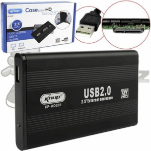 Case Hd Note Knup 2.5 Usb 2.0 - Kp-hd001