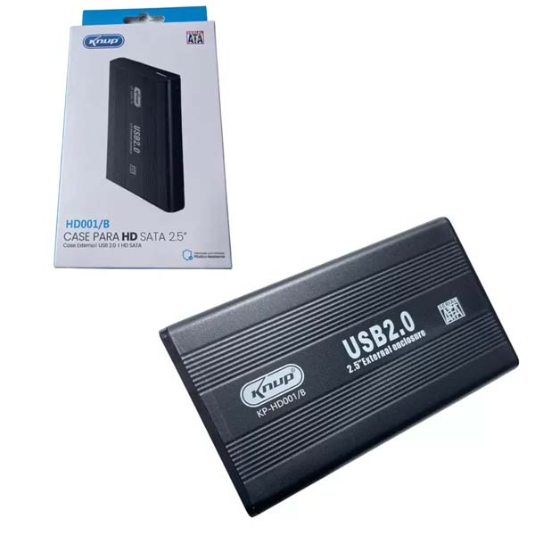 Case Hd Note Knup 2.5 Usb 2.0 - Kp-hd001 - Imagem 4