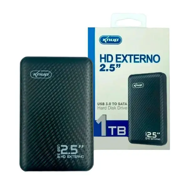 HD Externo knup Portátil 1TB, USB 3.0