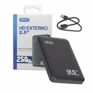Hd Externo 250gb Usb 3.0 Slim Pc Notebook  - Knup