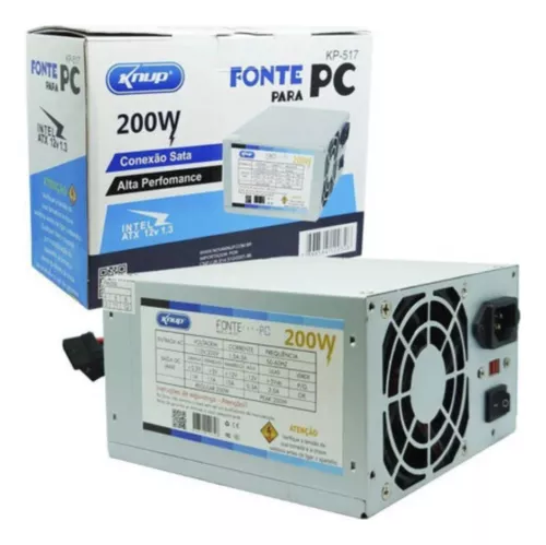 FONTE PARA PC ATX 200WTS KNUP