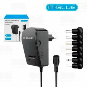 FONTE UNIVERSAL MINI 5 A 12  VOLTS IT-BLUE