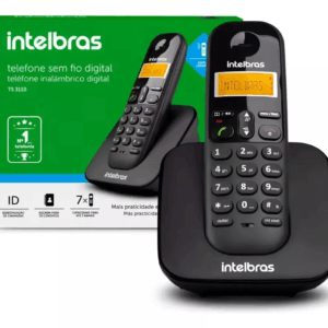 TELEFONE SEM FIO INTELBRAS COM IDÊNTIFICADOR DE CHAMADAS
