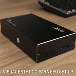 CASE HD EXTERNO ATE16TB GABINETE Raid P/ Hd's (8TB POR HDs)