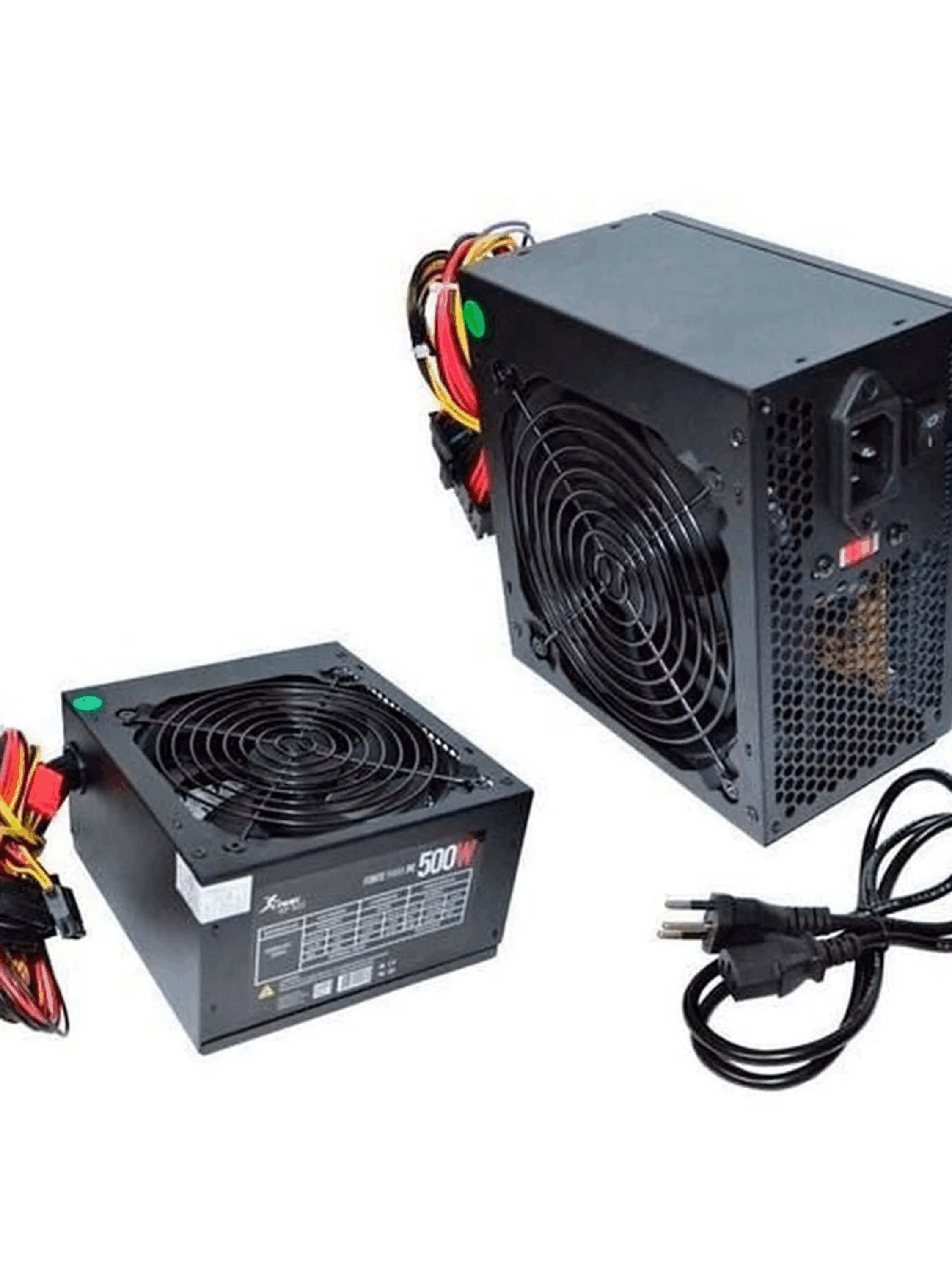 FONTE PARA PC 500 WTS KNUP BLACK KP-522 - Imagem 2