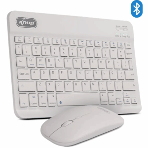 KIT TECLADO E MOUSES/FIOBLUETOOTH RECARREGAVEL KNUP