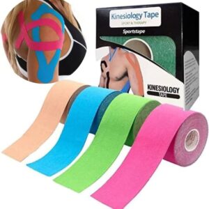 Fita Adesiva Bandagem Kinesio - Lesão/Edema/Fisioterapia