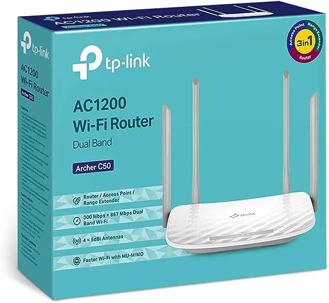 ROTEADOR AC1200 WIFI 5 DUAL BANDTP-LINK