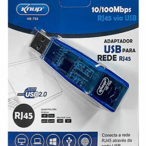 Adaptador Usb Para Rj45 Cabo De Rede Internet Pc Notebook 10/100