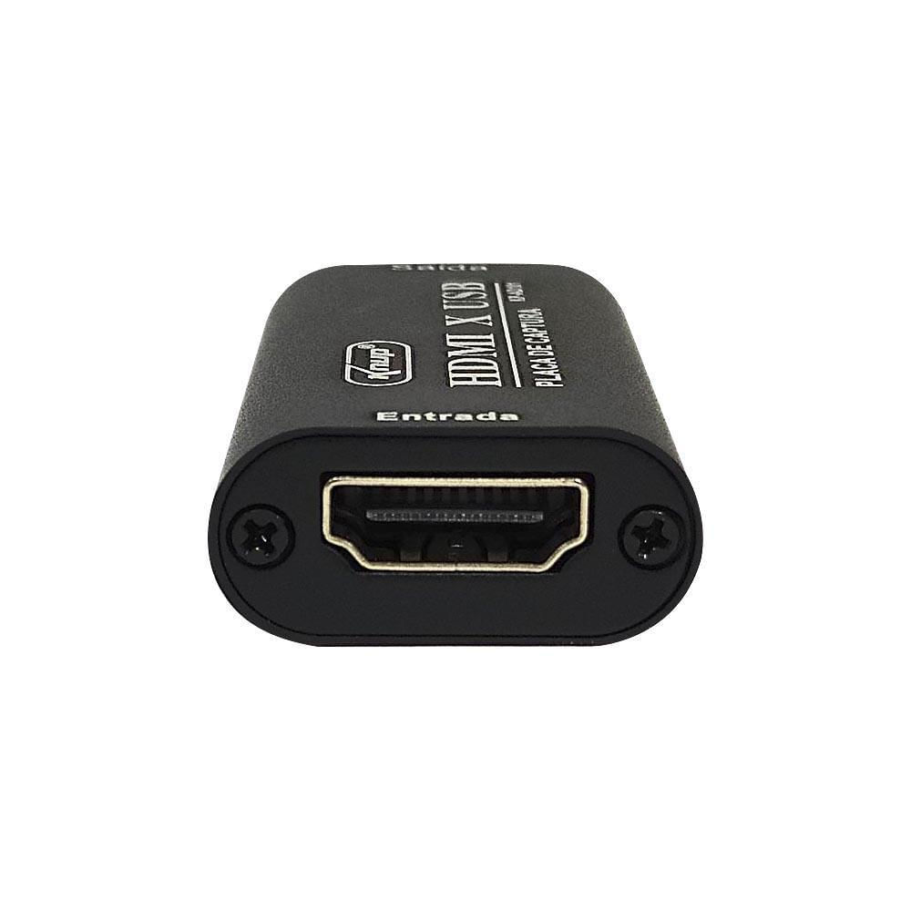 Placa De Captura Externa Knup, Com Conexão USB E HDMI, Captura Áudio E Vídeo Em 4K - Imagem 4