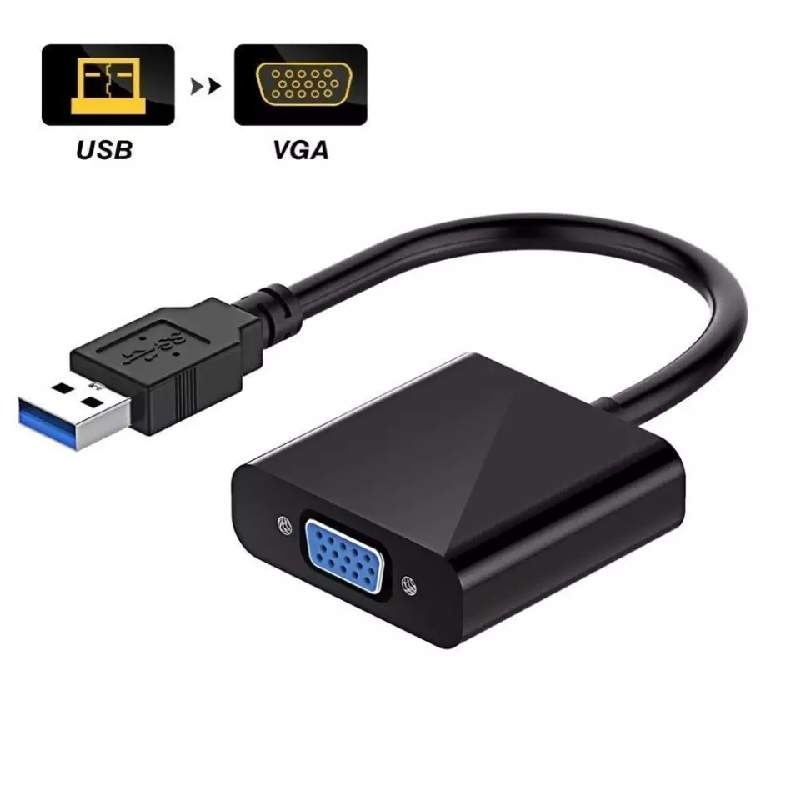 CABO CONVERSOR USB 3,0 PARA VGA FEMÊA