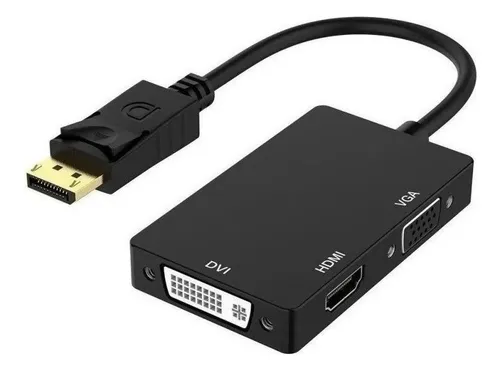 ADAPTADOR DISPLAY PORT X HDMI/VGA/DVI KNUP - Imagem 4