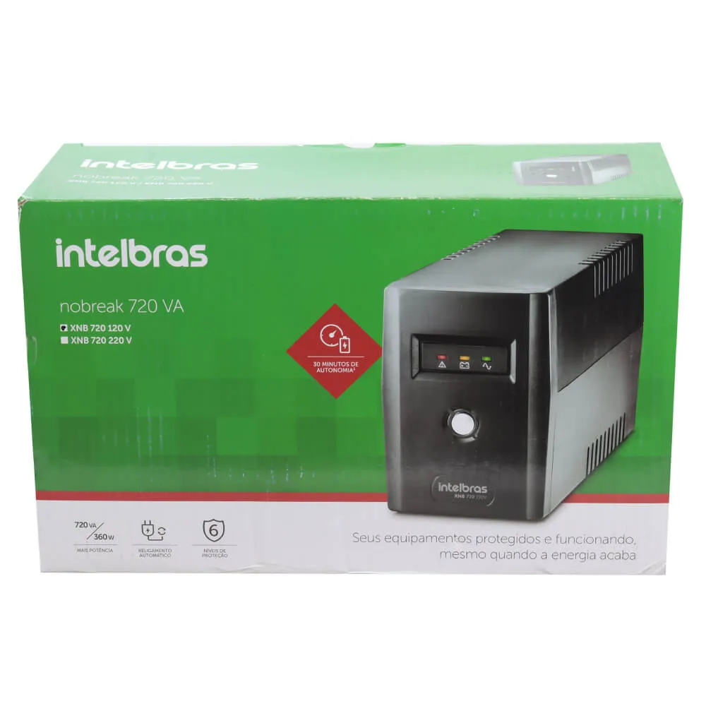 NOBREAK INTELBRAS 720 VA MONOVOLT XNB 720 - Imagem 4