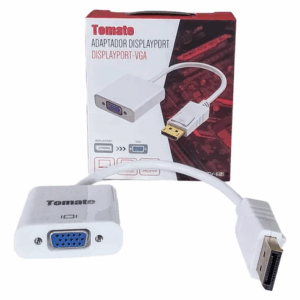 ADAPTADOR DISPLAY PORT PARA VGA TOMATE