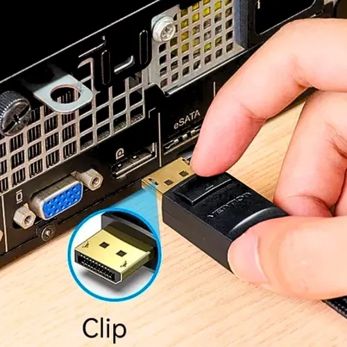 DISPLAY PORT PARA HDMI 1.8 METRO KAPBOM - Imagem 4