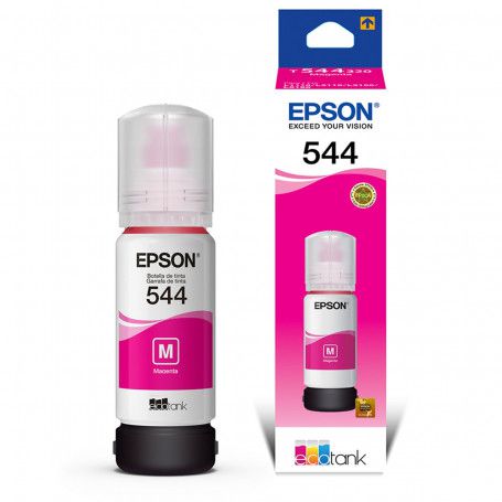 REFIL DE TINTA EPSON 544 MAGENTA T544320 ORIGINAL