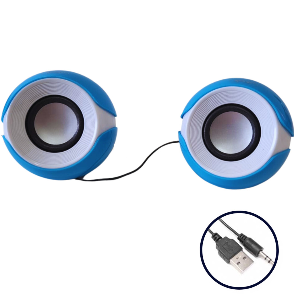 CAIXA DE SOM PARA NOTEBOOK E DESKTOP KNUP 5W X2 RMS - Imagem 4