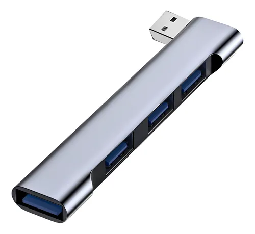 Hub Usb 3.0 2.0 Extensão 4 Portas Regua Computador Notebook