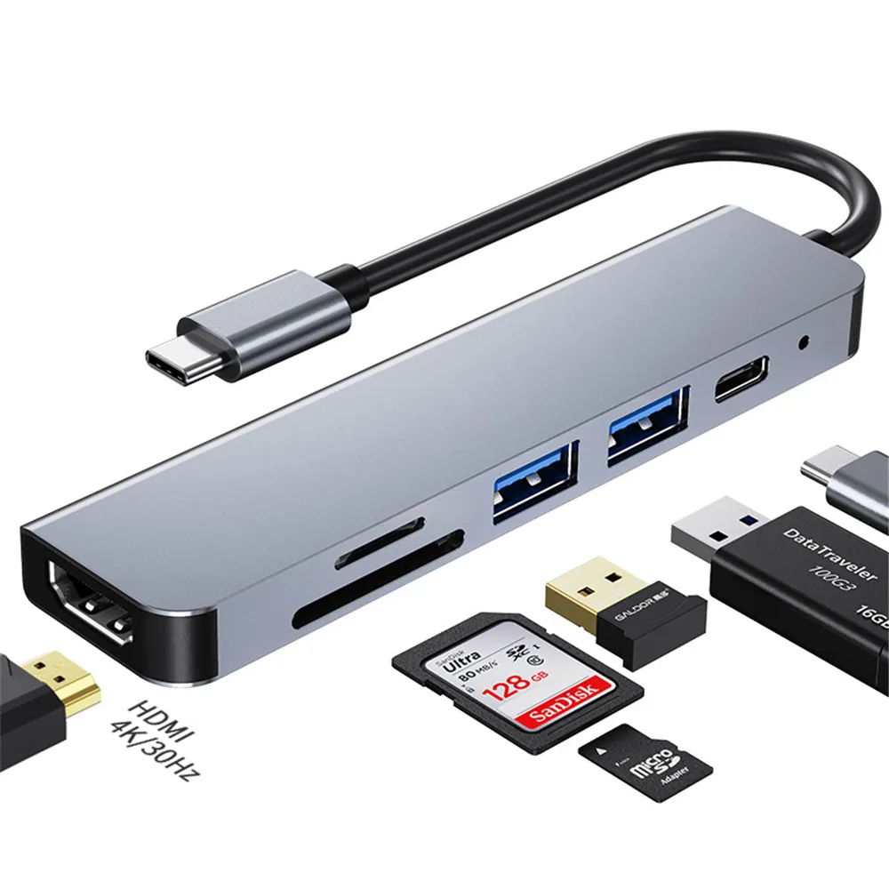 Hub Multifuncional Tipo-c Kp-ad117 Knup