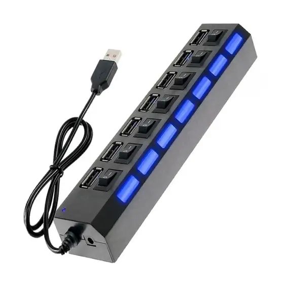 HUB USB 7 PORTAS KNUP 2.0 - Imagem 3