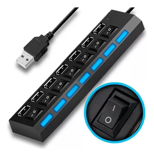 HUB USB 7 PORTAS KNUP 2.0 - Imagem 4