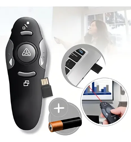 APRESENTADOR DE SLIDE E LASER LELONG - Imagem 3