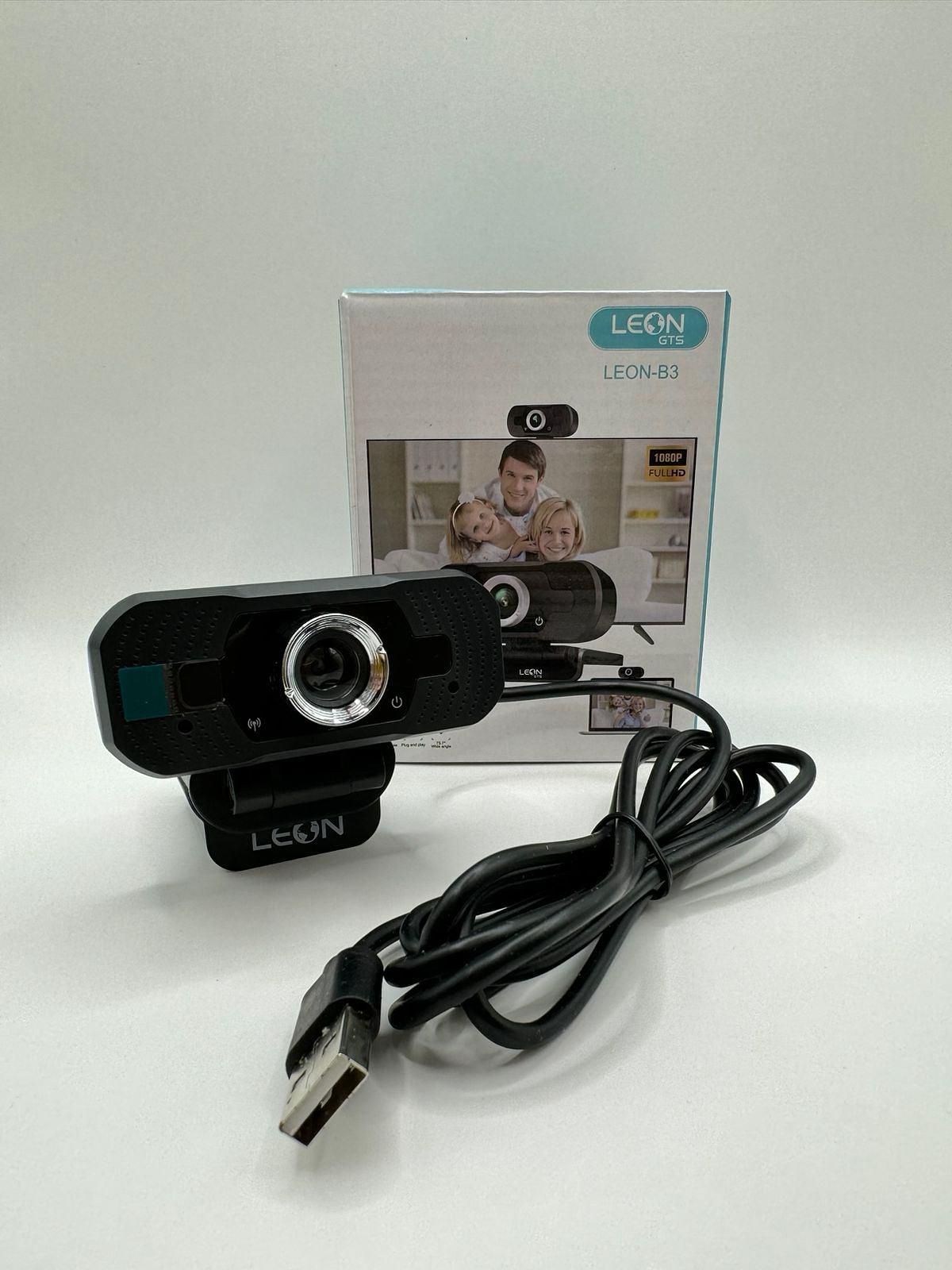 WEB CAM COM MICROFONE LEON-B3 GTS