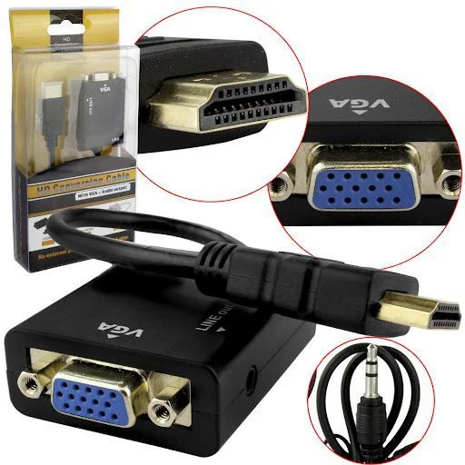 CABO CONVERSOR HDMI PARA VGA LEON - Imagem 6